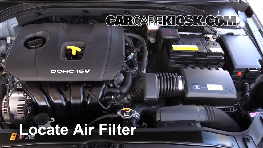 2017 Hyundai Elantra Limited 2.0L 4 Cyl. Air Filter (Engine)